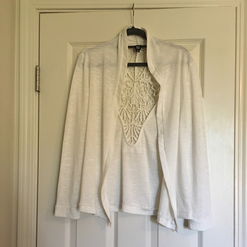 Love Tease Ivory Cardigan